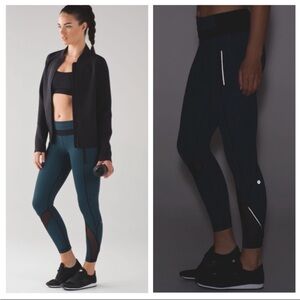 Lulu Inspire Tight Il Jacquard Black Indian Ocean